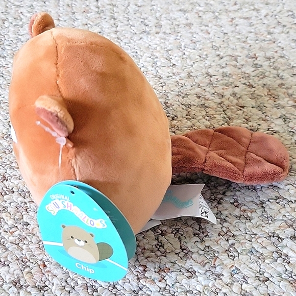 SQUISHMALLOW - CHIP THE BEAVER, 5 INCH - Picture 4 of 6